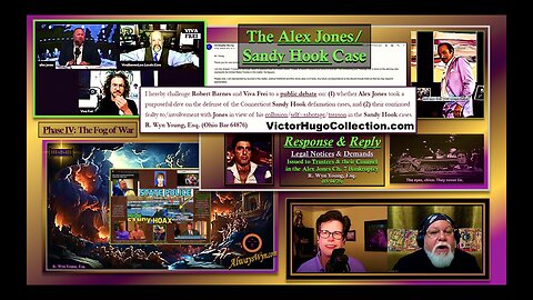 Sandy Hook Alex Jones Bankruptcy Exposes Fraud Treason Jim Fetzer Challenges Viva Frei Mike Adams