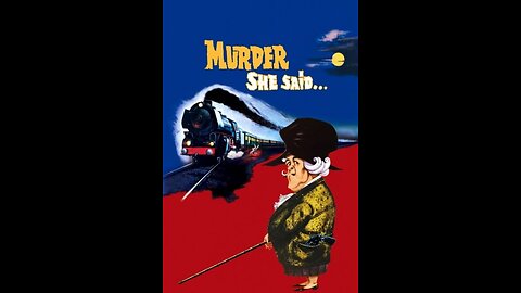 Murder She Said 1961 comedy