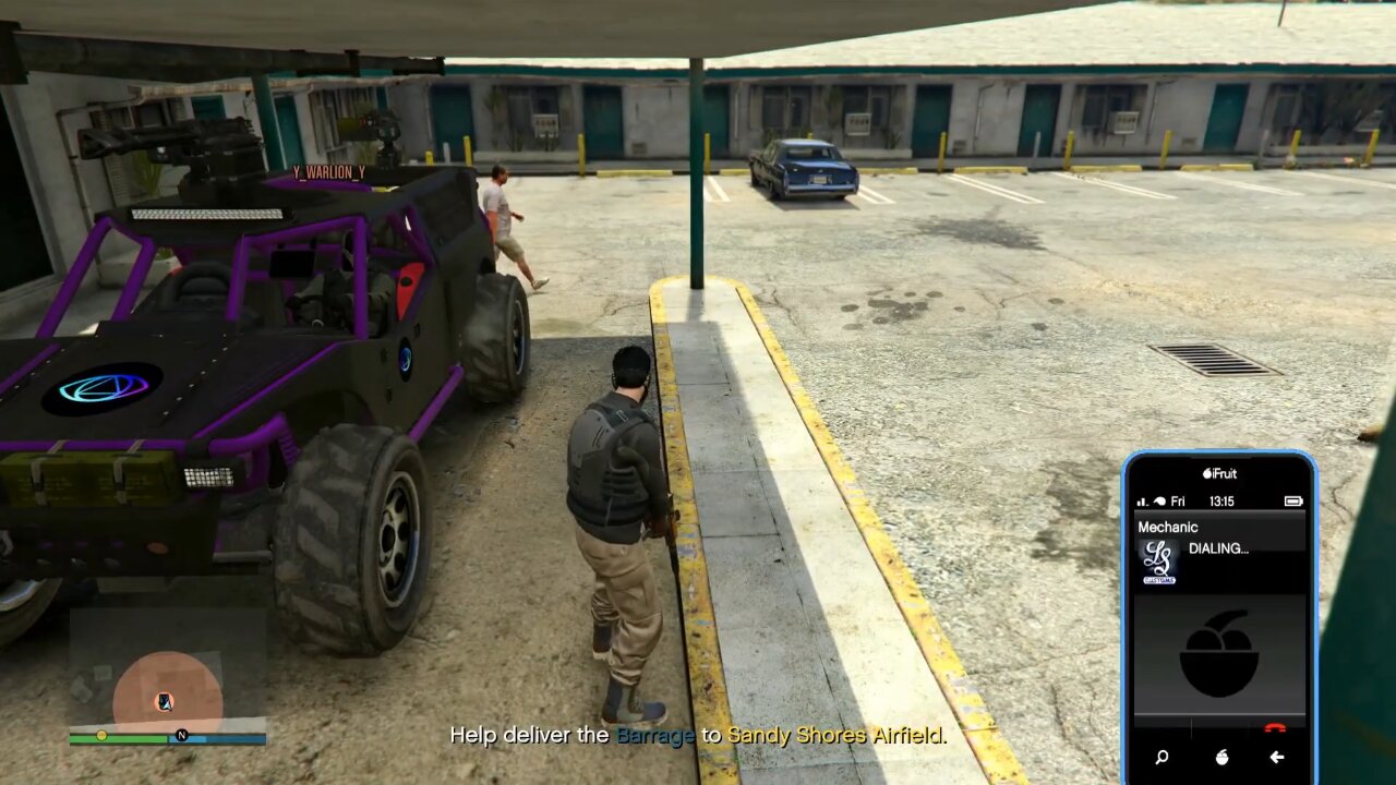 GTA 5, bogdan act 3, barrage