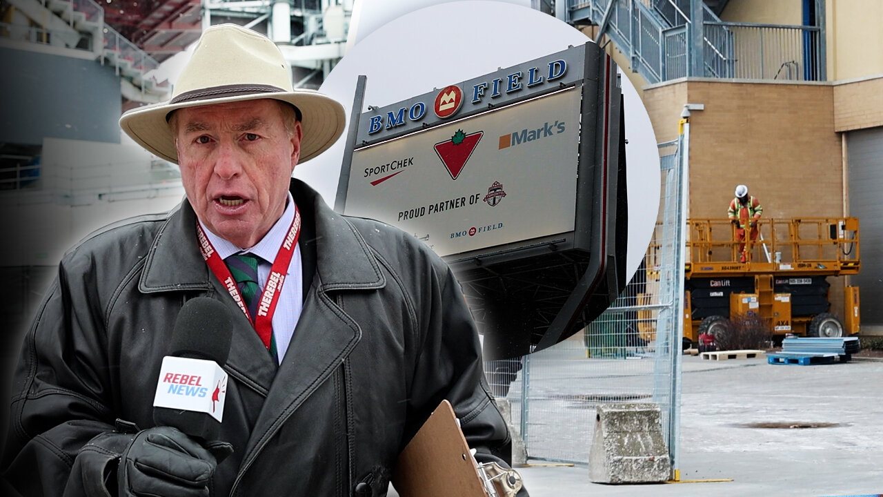 Are illegal immigrants working construction at BMO Field for World Cup preparations?