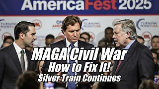 MAGA Civil War. How to Fix it! Silver Roars. B2T Show, Dec 22, 2025