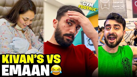 Kivan First complain Received by Emaan😳Complete Fotage of Gym injury🤕