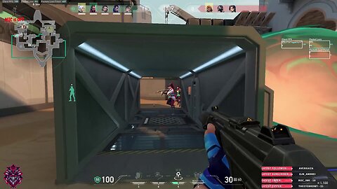 When you wait patiently in the smoke for the enemies to come...