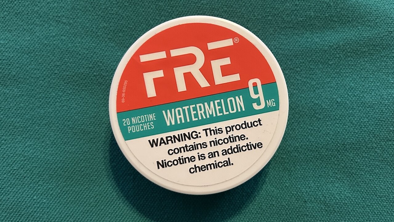 Fre Watermelon (US Nicotine Pouch) Review