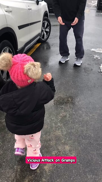 Cutest Snowball Fight Ever!