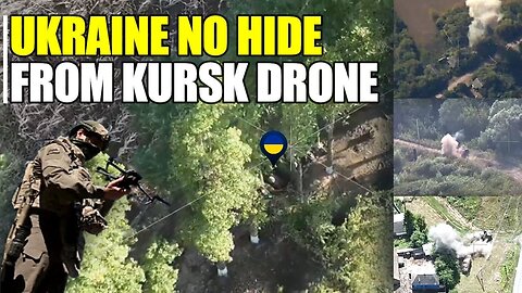 Sever Group's attack UAV grind Ukraine towards Kursk border