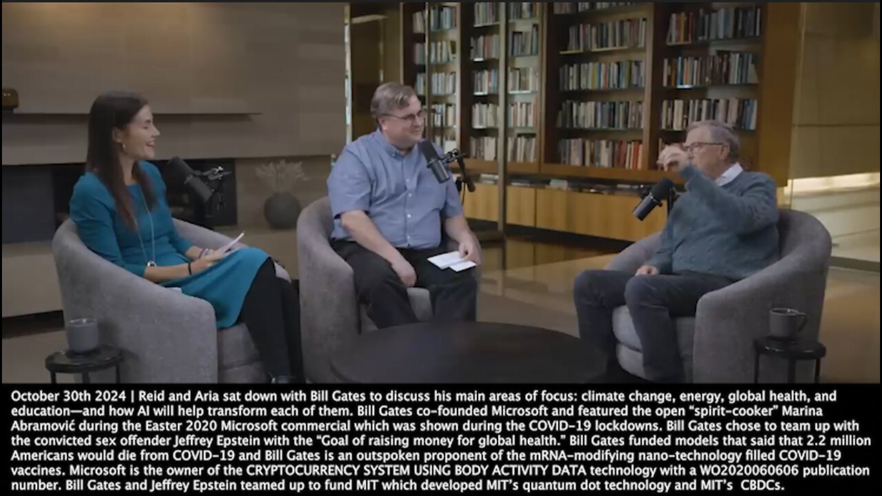 Bill Gates | "Cows Are About 5% of Global Emissions (Carbon Emissions). If the Goal Is to Get to Zero, You Don't Get to Skip the Cows. One Solution Is to Vaccinate the Cows." - Bill Gates (October 30th 2024)