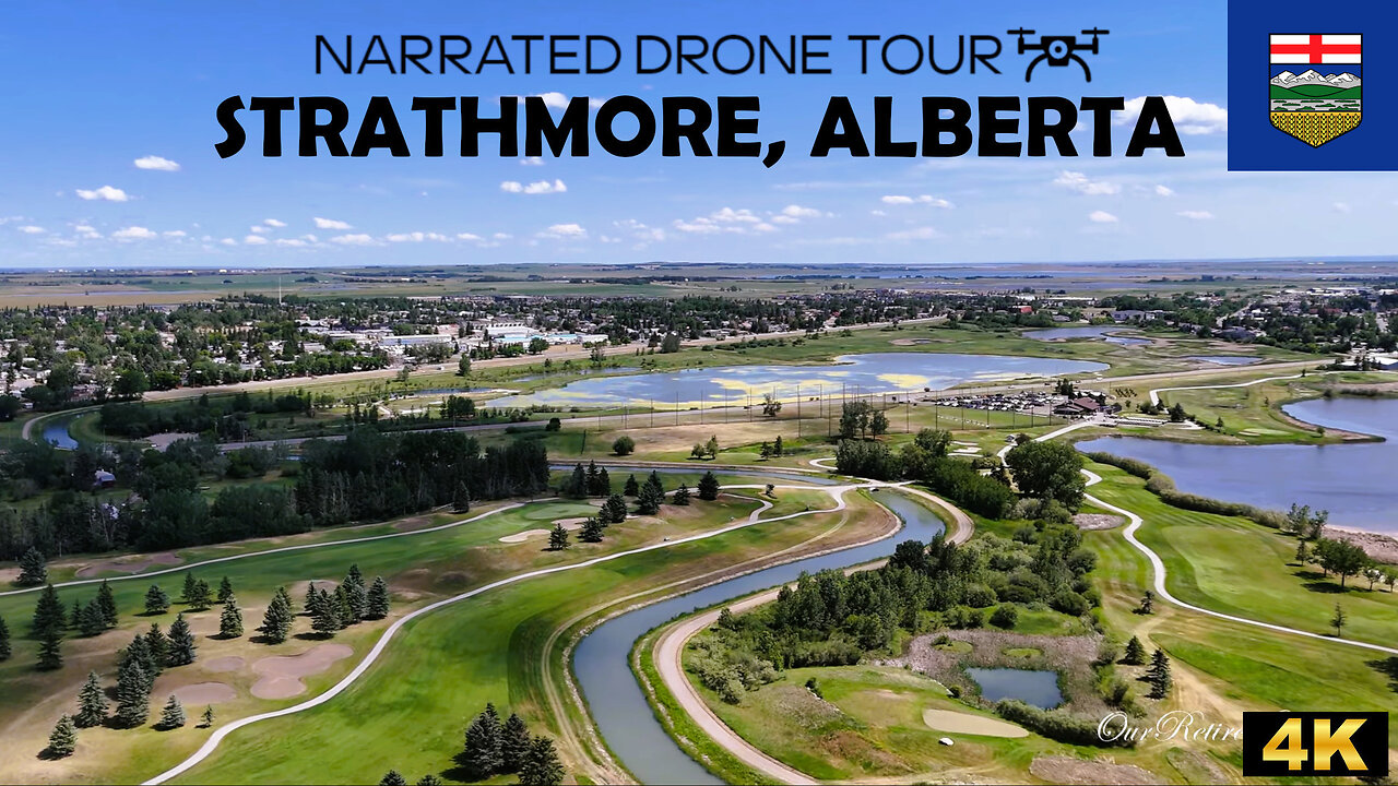 🌾 Strathmore, Alberta 🚁 4K Drone