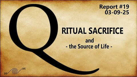 Q+ clearance Douglas Gabriel on Ritual Sacrifice | American Intelligence Media