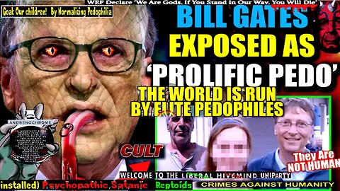 NSA Insider Leaks Classified Epstein File Exposing Bill Gates' Rampant Pedophilia (compilation)