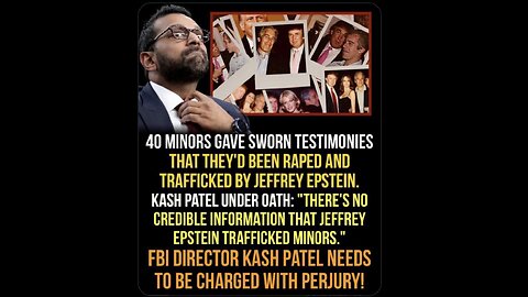 Kash is Lying under Oath and This is Why