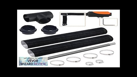 VEVOR Diesel Heater Pipe Ducting Set 3" Extendable Air Duct Hose 1" Review