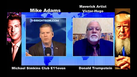 Mike Adams Victor Hugo Expose Club E11even Michael Simkins Diddy Epstein Mossad Trump Kamala Harris