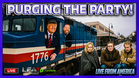PURGING THE PARTY! | LIVE FROM AMERICA 11.17.25 11AM