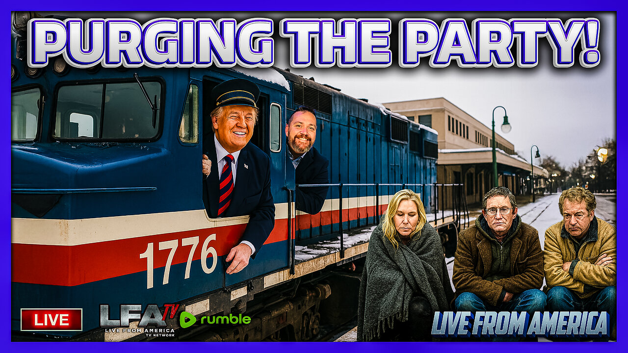 PURGING THE PARTY! | LIVE FROM AMERICA 11.17.25 11AM