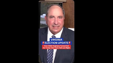 Over 500k Virginians Turned Out for Trump Tele-Town Hall Last Night