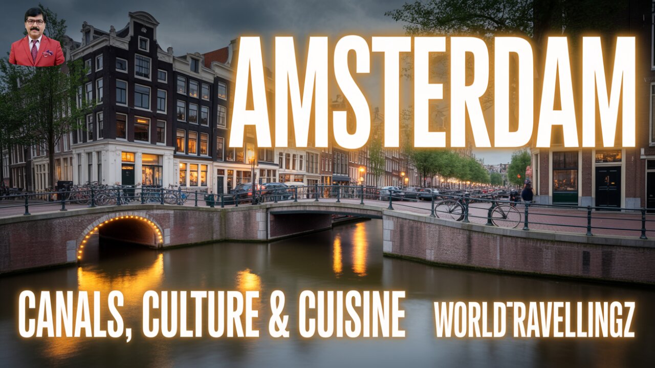 Amsterdam Unlocked: Canals, Culture & Cuisine.