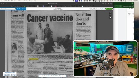 Thomas SCHOENBERGER: Personalized medicine cancer vaccine in the family (1161) Ezra Cohen Qanon