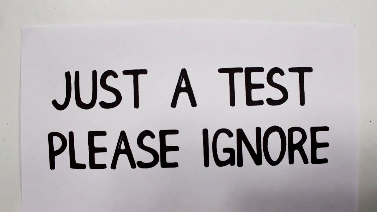 JUST A TEST