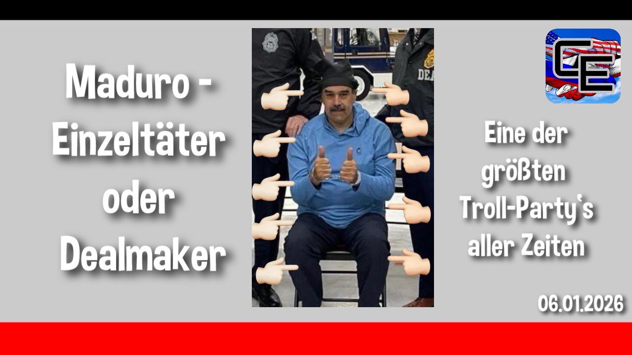 Maduro - Einzeltäter oder Dealmaker ?