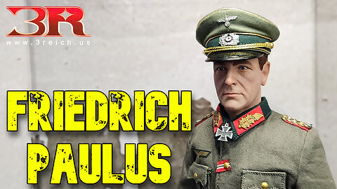 3R 1/6 Scale Figure - Friedrich Paulus.