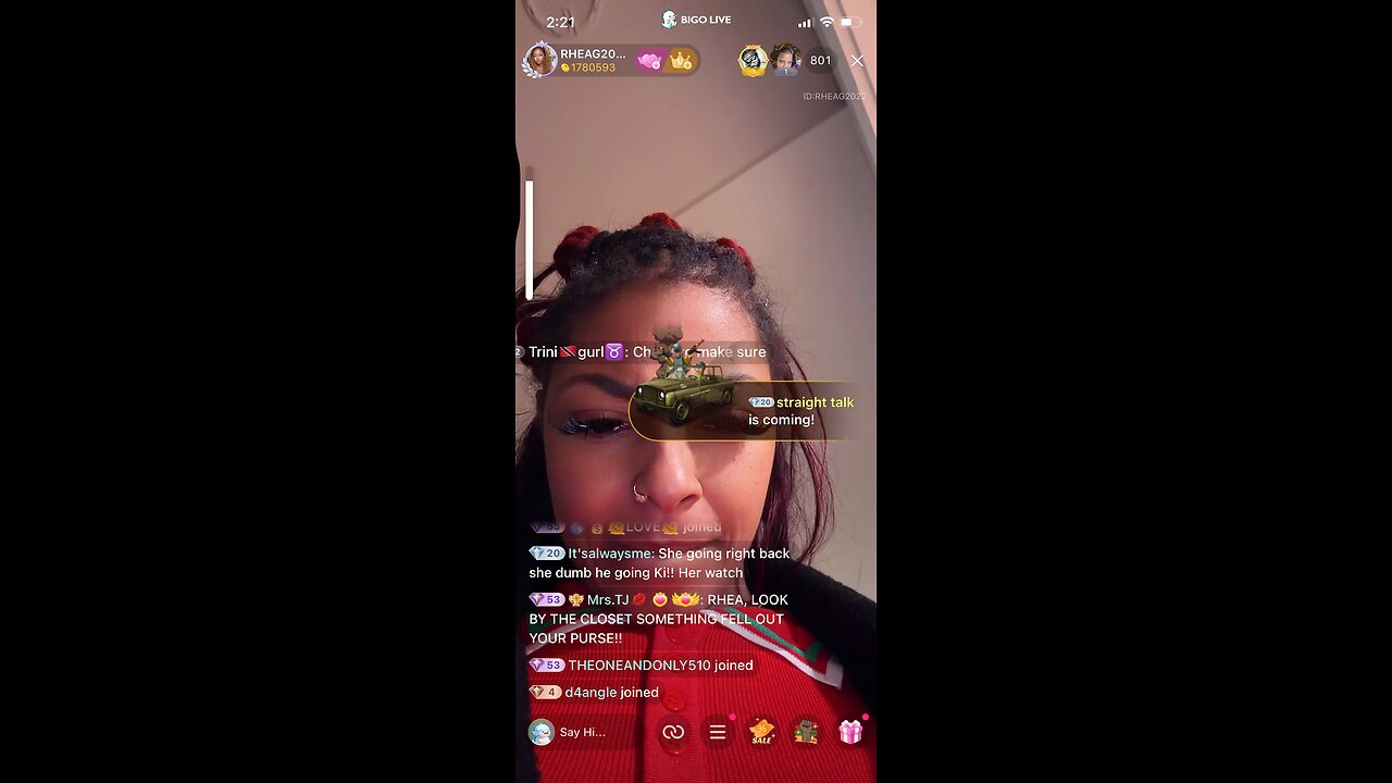 21 confirmed too much on this live 👀 slept w/dude