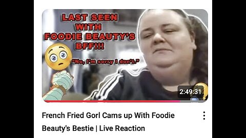 YTU 20250801 French Fried Gorl Cams up With Foodie Beauty's Bestie | Live Reaction