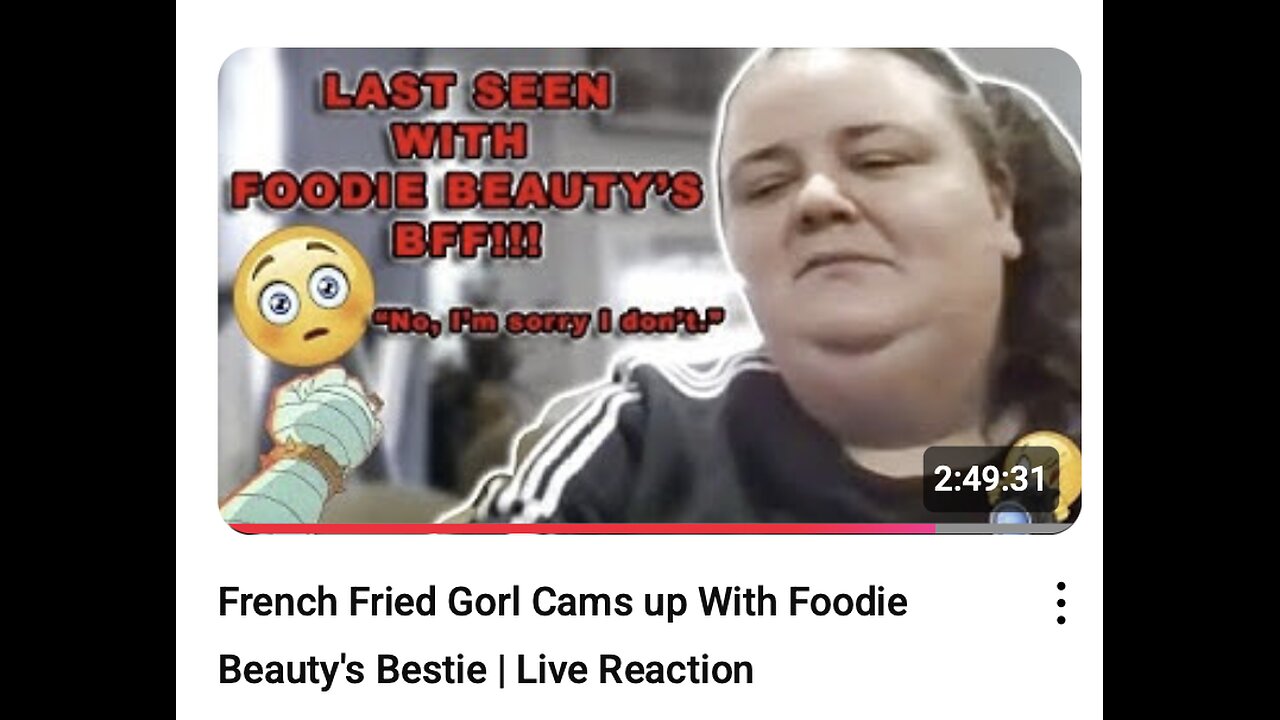 YTU 20250801 French Fried Gorl Cams up With Foodie Beauty's Bestie | Live Reaction