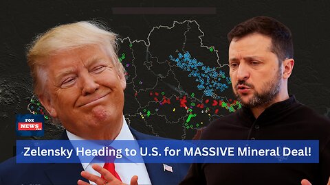 Zelensky Coming to U S to Sign MAJOR Mineral Deal! What’s the Catch?