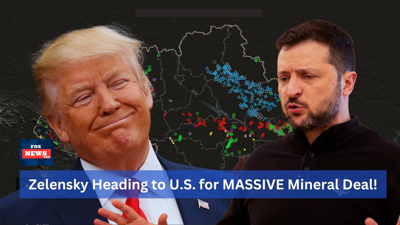 Zelensky Coming to U S to Sign MAJOR Mineral Deal! What’s the Catch?