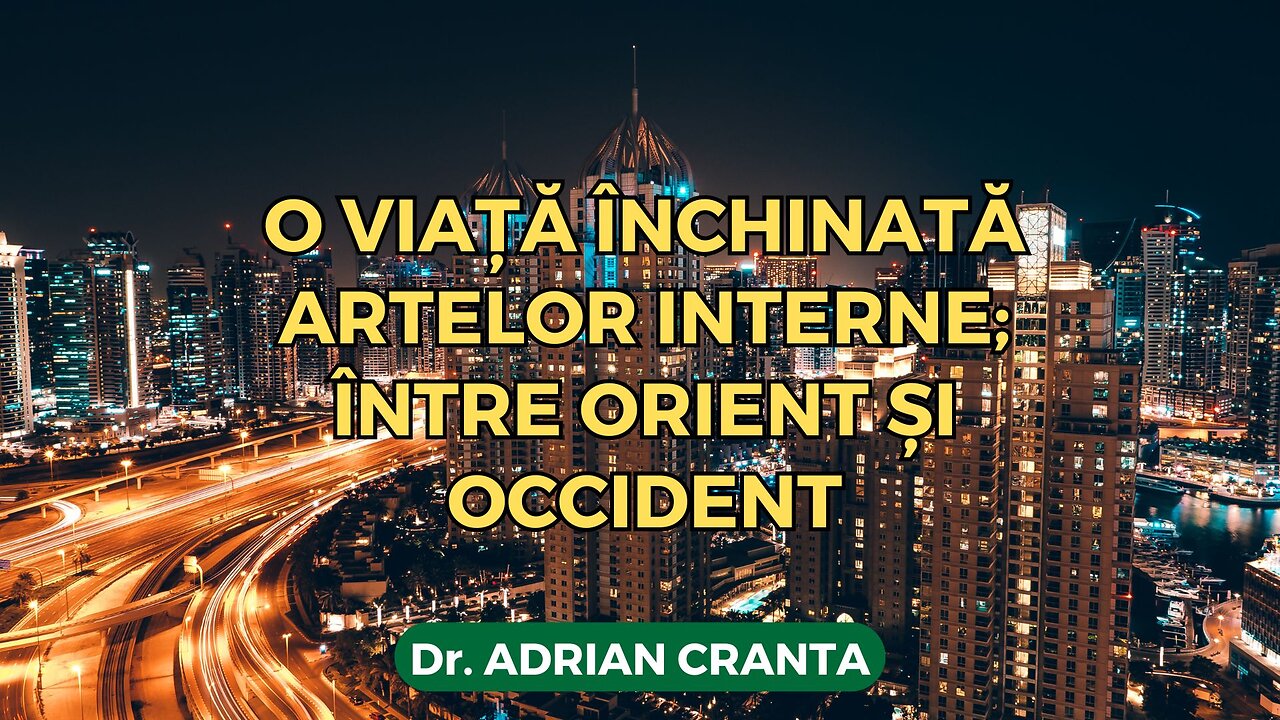 O viață închinată artelor interne; între Orient și Occident