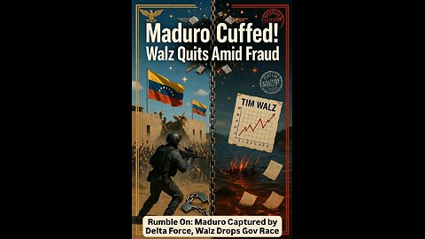 Rumble On: Maduro Captured by Delta Force, Walz Drops Gov Race – Ep. 311, 1/6/26