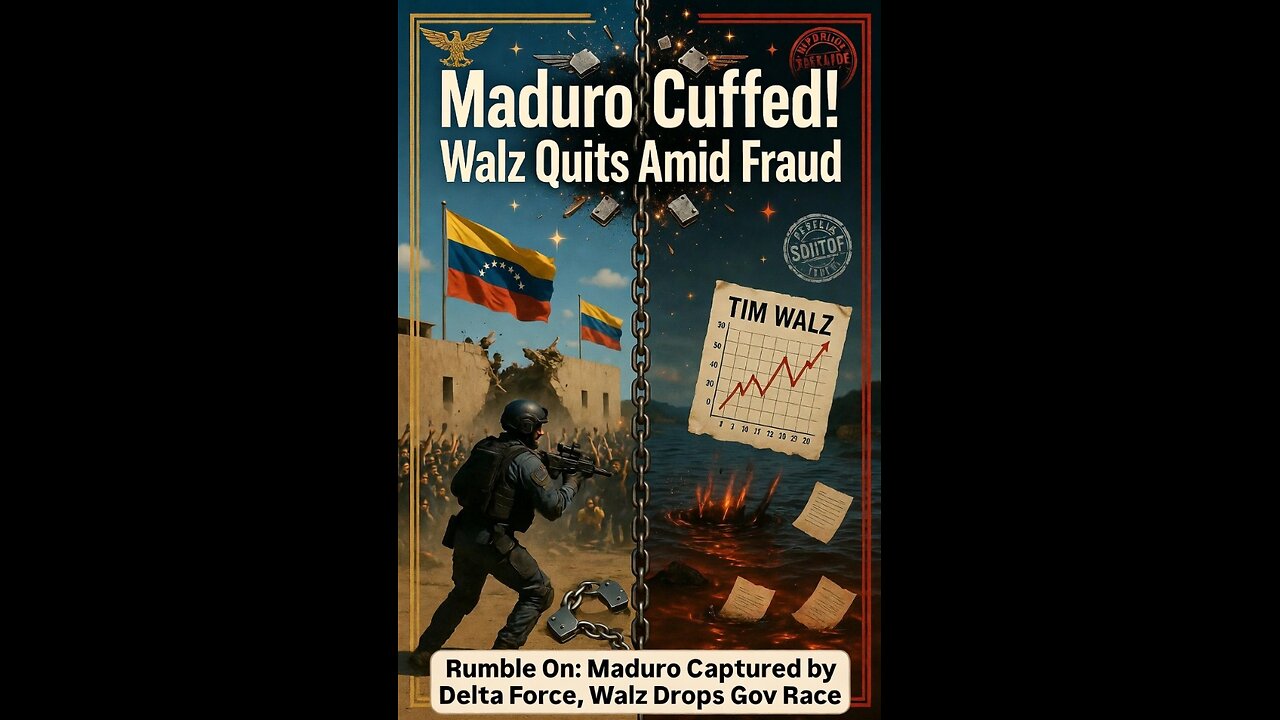 Rumble On: Maduro Captured by Delta Force, Walz Drops Gov Race – Ep. 311, 1/6/26