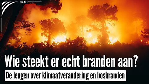 De leugen over klimaatverandering en bosbranden Wie steekt er echt branden aan?