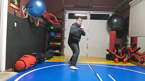 WTD 2 Step Kick Combination 25