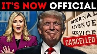 Trump Administration Officially Confirms Plan to ABOLISH the IRS!!