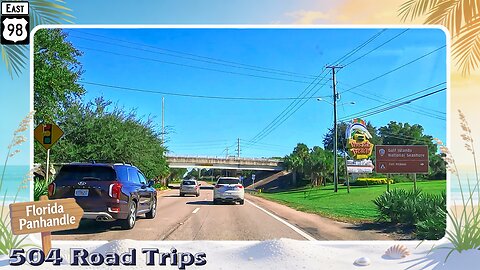 Road Trip #1181 - US-98 E - Fla Mile 19.1-34.0 | Gulf Brz/Midway/Oriole Bch/Tiger Pt/Woodlawn Bch