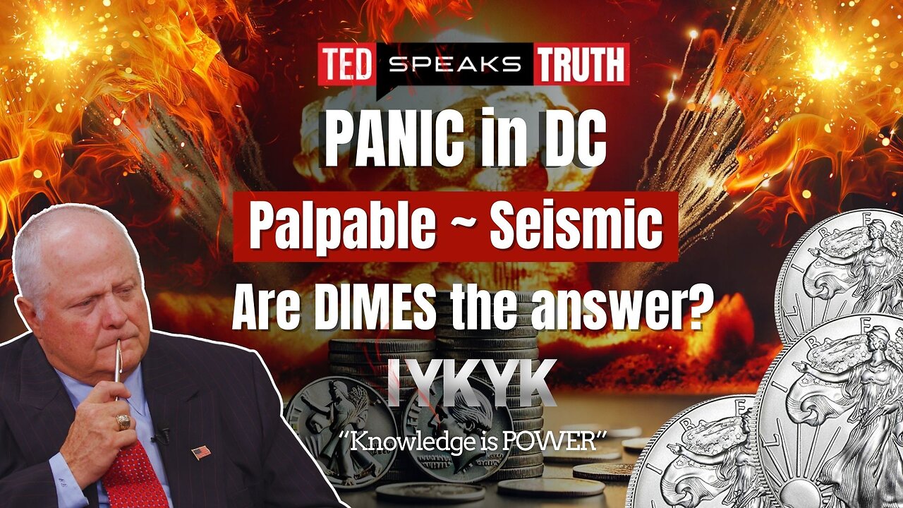 PANIC in DC Palpable ~ Seismic Are DIMES the answer? ~I Y K Y K~