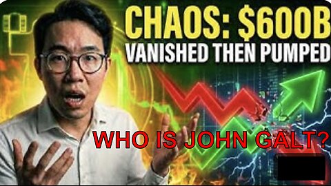 JOHN GALT W/ OG JON AG/ ASIAN GUY CHAOS:$600 B Vanished In HOURS Then Pumped Back (Something Broke)