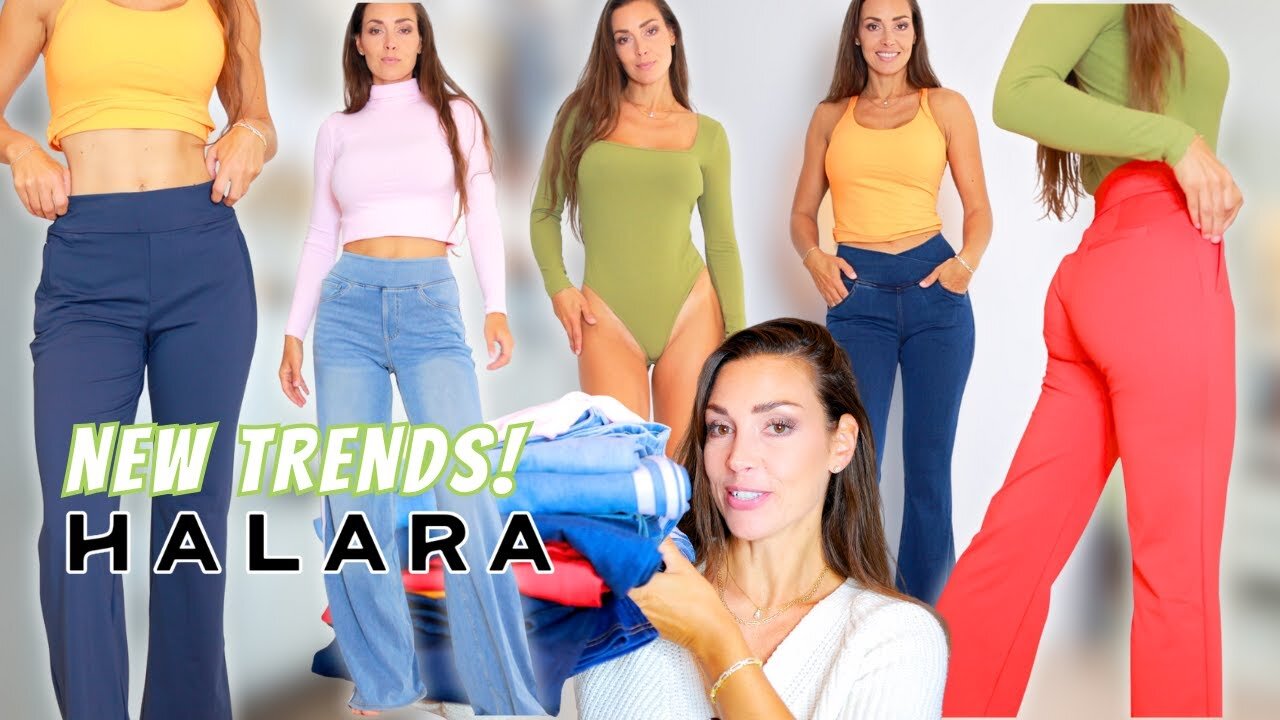 Halara New Trends! ✨ Review Try on Haul #halara #jeans