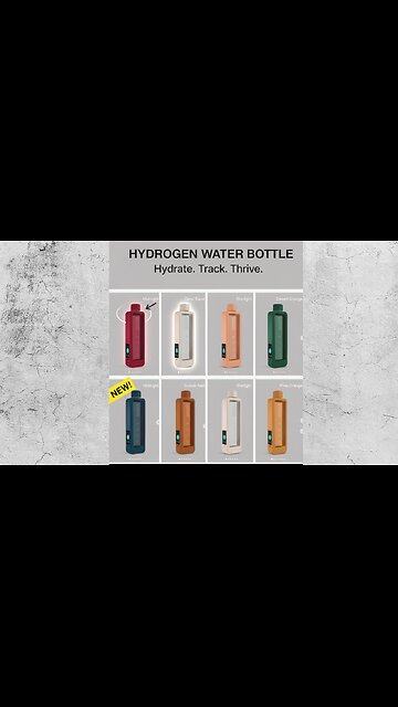 Vibrant Hydrogen Water Bottles: Which Color Suits You?