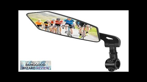 XANES DH005 Bicycle Left Rear View Mirror Wide Range High-Definition Rear View Review