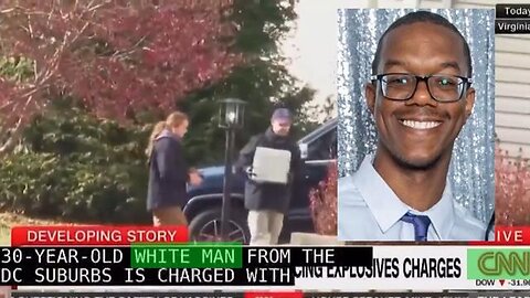 🚨 WTF?! CNN’s Jake Tapper just went out of his way to LIE and call the J6 pipe bomb a “WHITE MAN” CNN REFUSED to show a picture of the alleged bomber—who is clearly a BLACK MAN—so I overlayed a photo of him on their clip CNN can’t help th