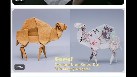 How to make paper camel 🐫