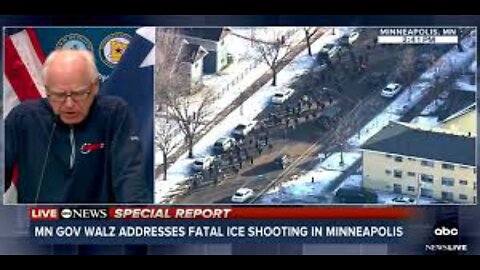Gov. Walz Preps Guard After Fatal ICE Shooting