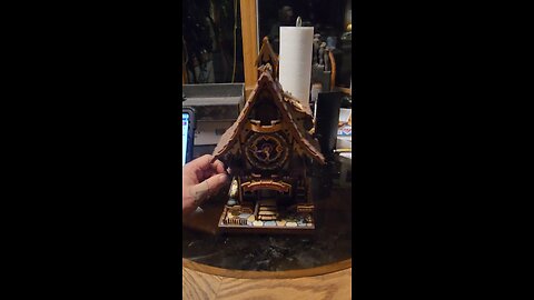 my Christmas cookoo clock