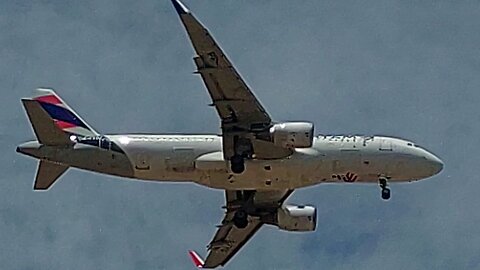 Airbus A320 PR-TYS coming from Teresina to Fortaleza