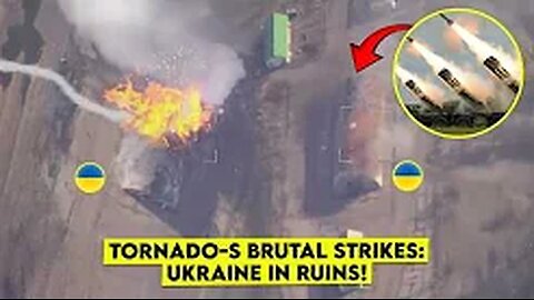 Massive Destruction! Russia’s Tornado-S Obliterates Ukraine’s Defenses