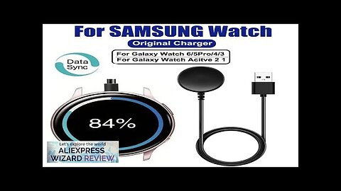 Wireless Watch Charger Compatible For Samsung Galaxy Watch 5 Pro 5/4/3 Active Review