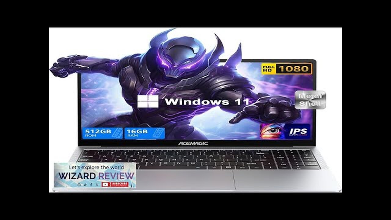 ACEMAGIC Laptop16GB DDR4 512GB SSD Laptop Computer Windows 11 Laptop 15.6" IPS Review